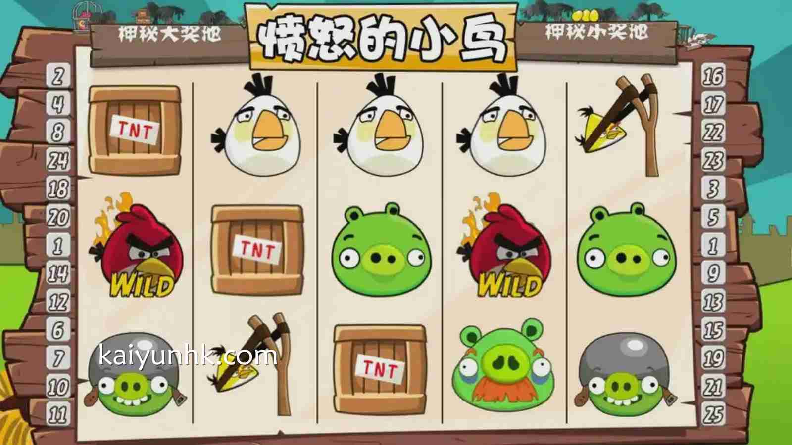 《愤怒的小鸟》老虎机投注界面｜开云体育